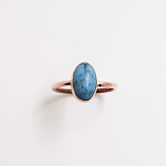 Turquoise & Copper Stacking Ring