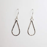 Sterling Silver Teardrop Earrings - Mini