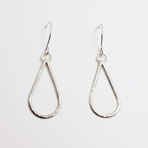 Sterling Silver Teardrop Earrings - Mini